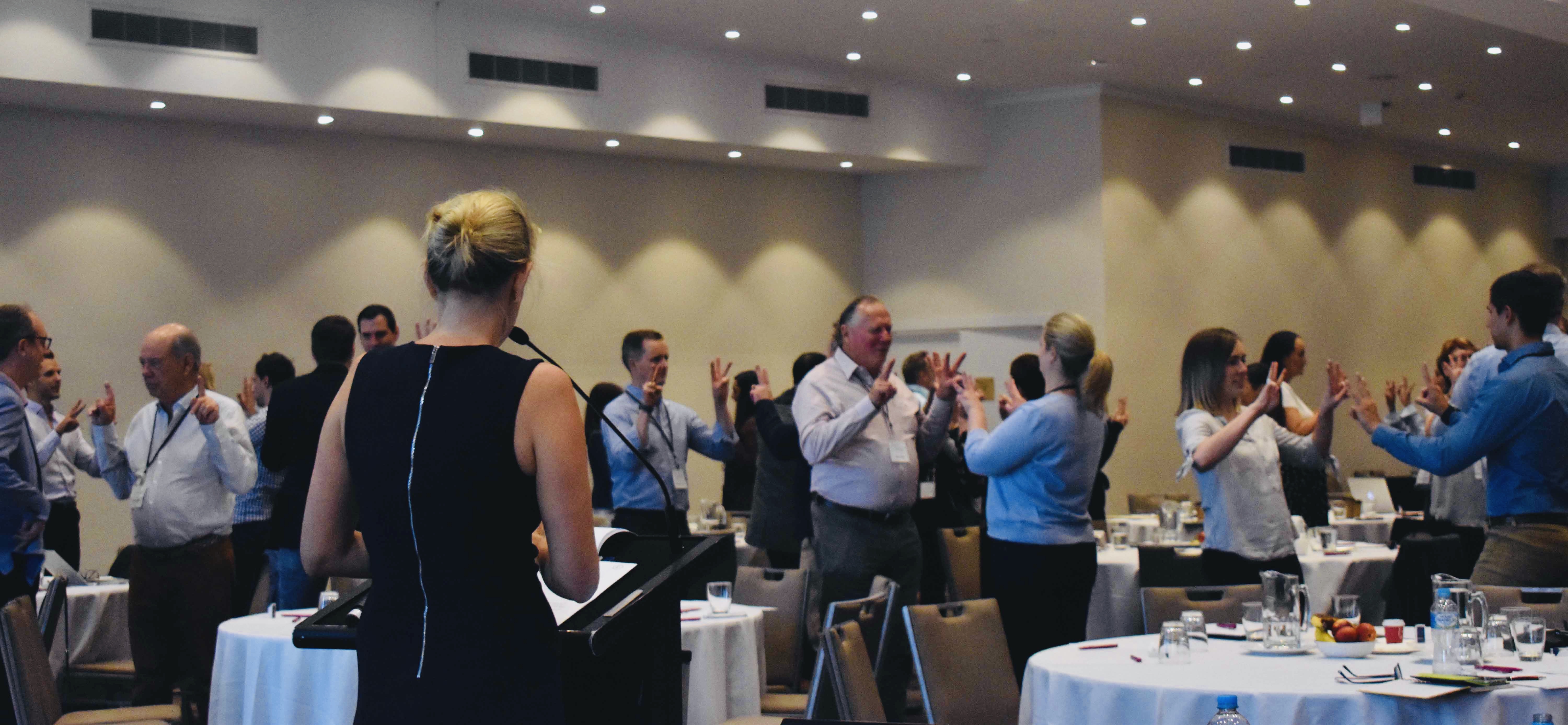 Interactive workshop with audience participation