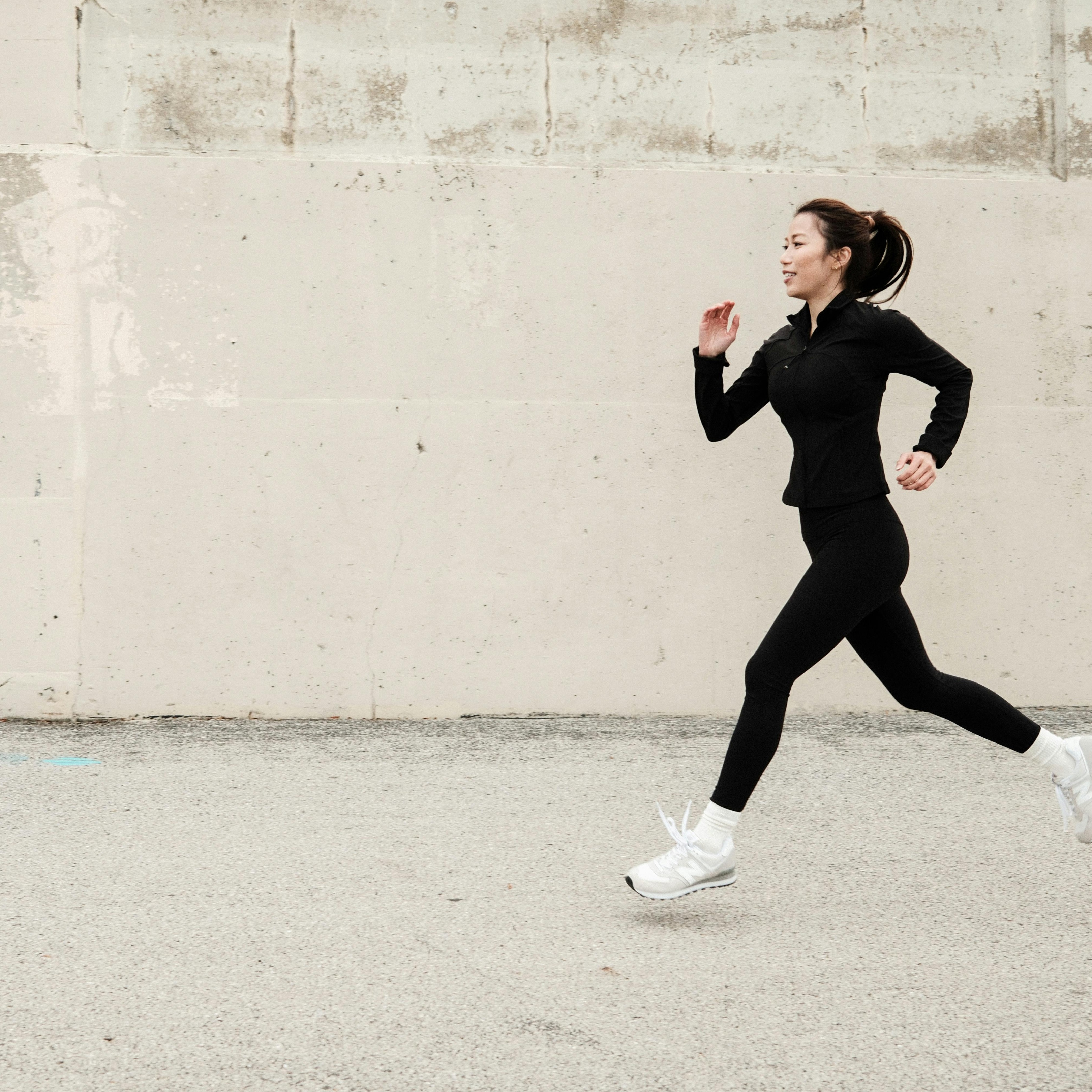 High performer running